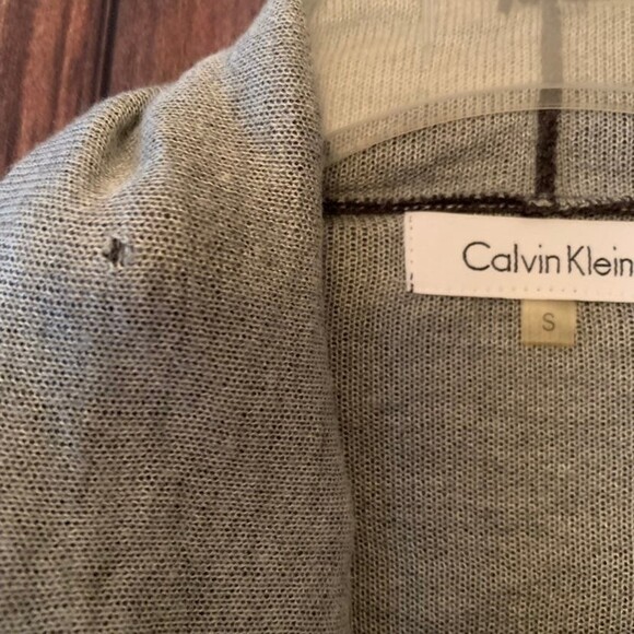 CALVIN KLEIN Open Cardigan Sweater Size S (Bx 8) - Picture 5 of 7